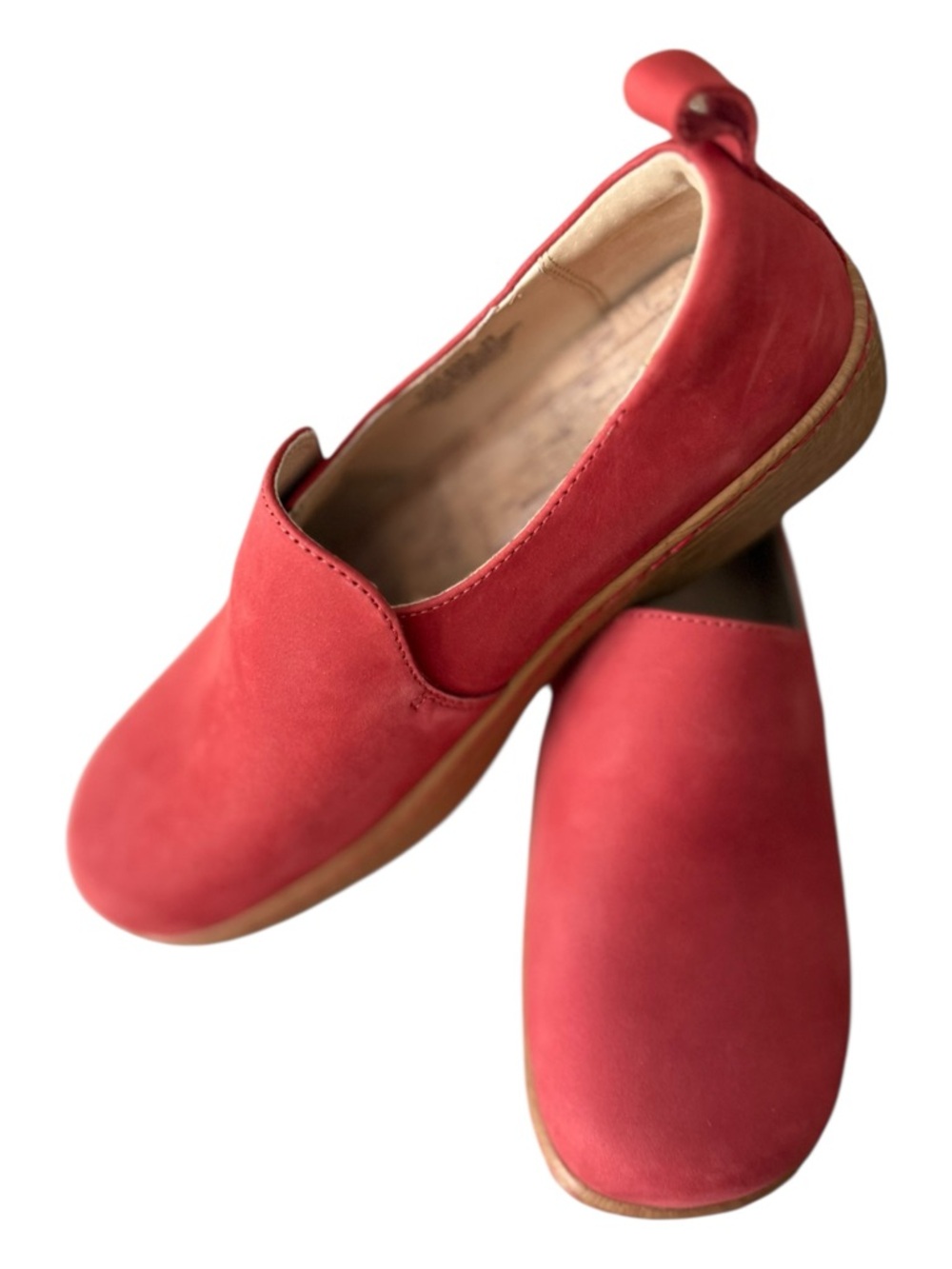 Algeria Women’s Slip-On Casual Shoes in Red - Unbranded LN